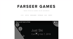 Desktop Screenshot of farseergames.com